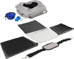 Petspace - Huisdieren Fietstas - Honden Fietsmand - Stuurtas Fiets - Fietsmand Voor Honden - Hondenfietsmand Voorop - Grijs 26 Petspace - Huisdieren Fietstas - Honden Fietsmand - Stuurtas Fiets - Fietsmand Voor Honden - Hondenfietsmand Voorop - Grijs -Dieren Product Winkel 1200x959 1