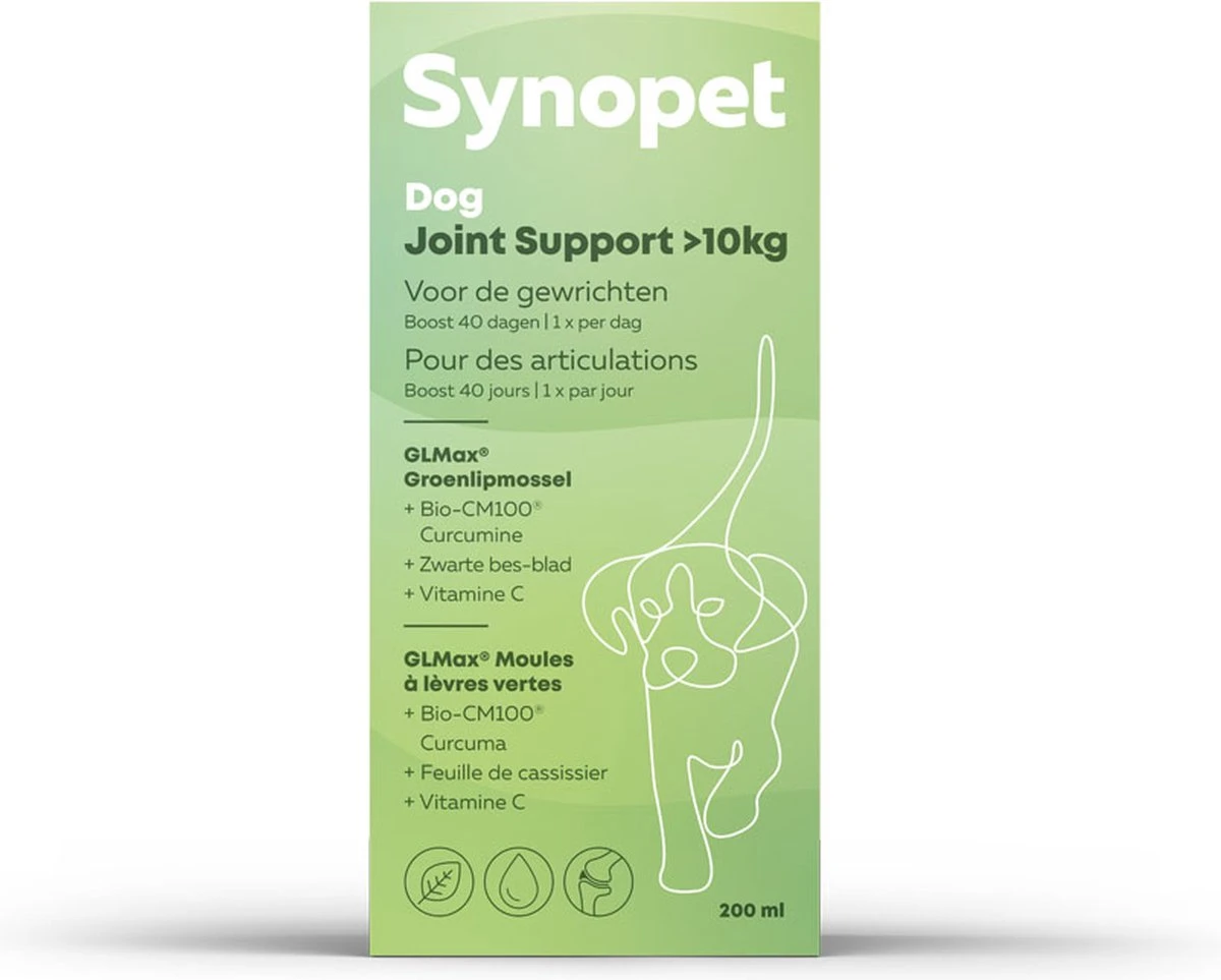 Synopet Dog Joint Support >10kg 200ml (Voorheen Synopet Cani-Syn 200ml) 2 Synopet Dog Joint Support >10kg 200ml (Voorheen Synopet Cani-Syn 200ml) - Afbeelding 2