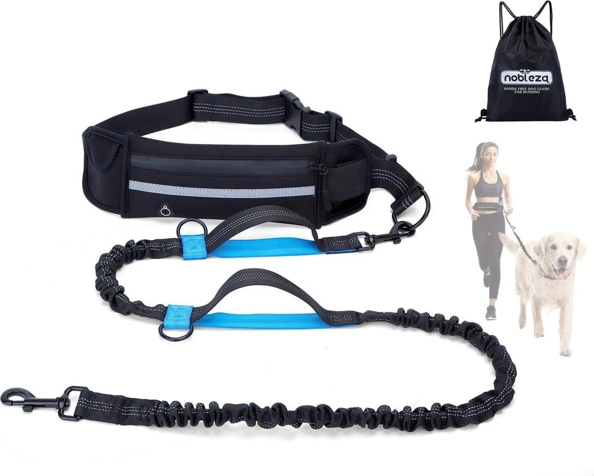 Nobleza Jogging Heupgordel Met Hondenriem 42UOY - Looplijn Met Heupriem Voor Honden 1 Nobleza Jogging Heupgordel Met Hondenriem 42UOY - Looplijn Met Heupriem Voor Honden