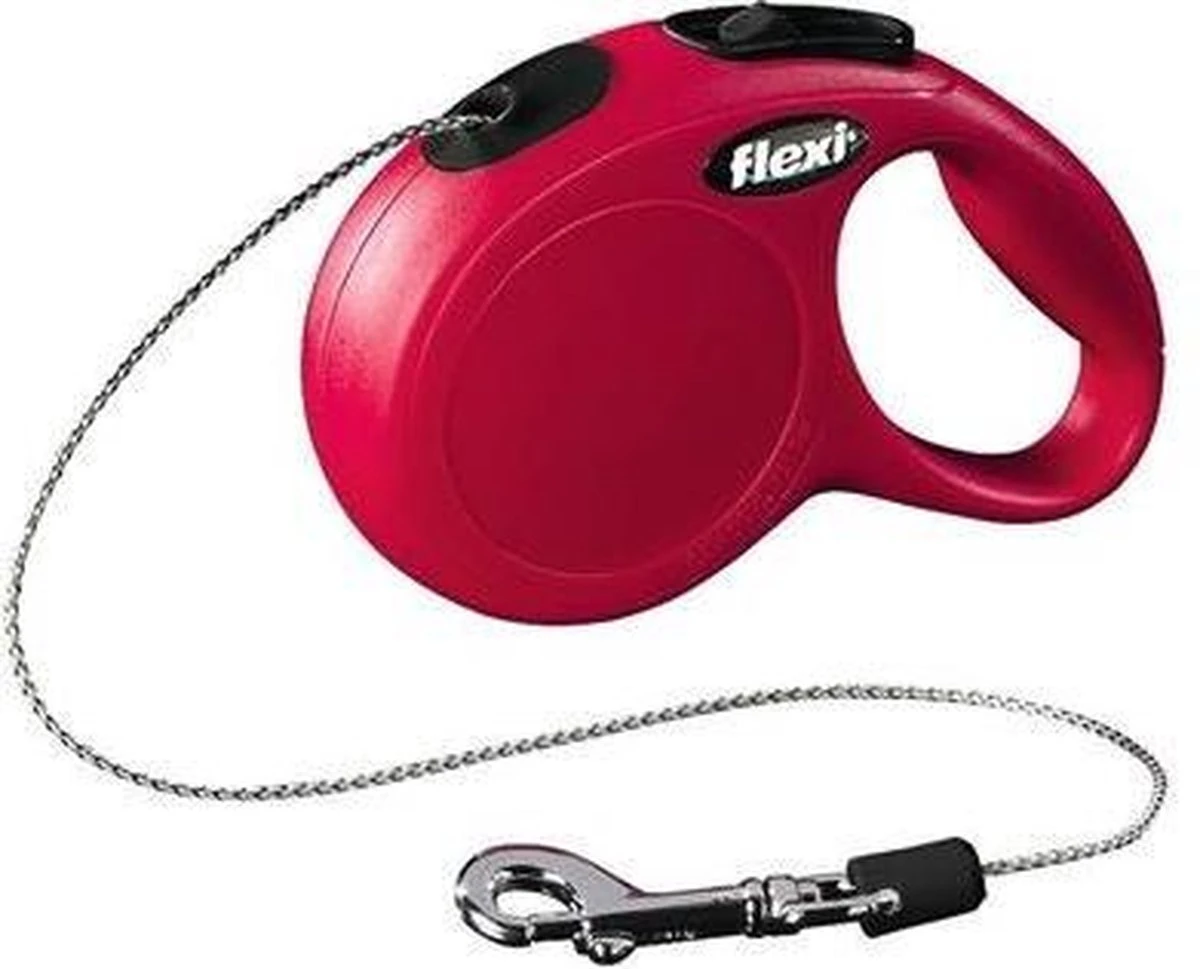 Flexi New Classic Koord - Hondenriem - Rood - S - 8 M - (<12 Kg) 17 Flexi New Classic Koord - Hondenriem - Rood - S - 8 M - (<12 Kg) - Afbeelding 17