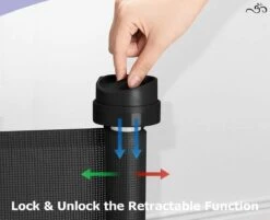 Caedentes - Hondenhek – Inrolbaar – Dierenhek -tot 150cm Uitrolbaar – Zwart 7 Caedentes - Hondenhek – Inrolbaar – Dierenhek -tot 150cm Uitrolbaar – Zwart -Dieren Product Winkel 1200x975 1