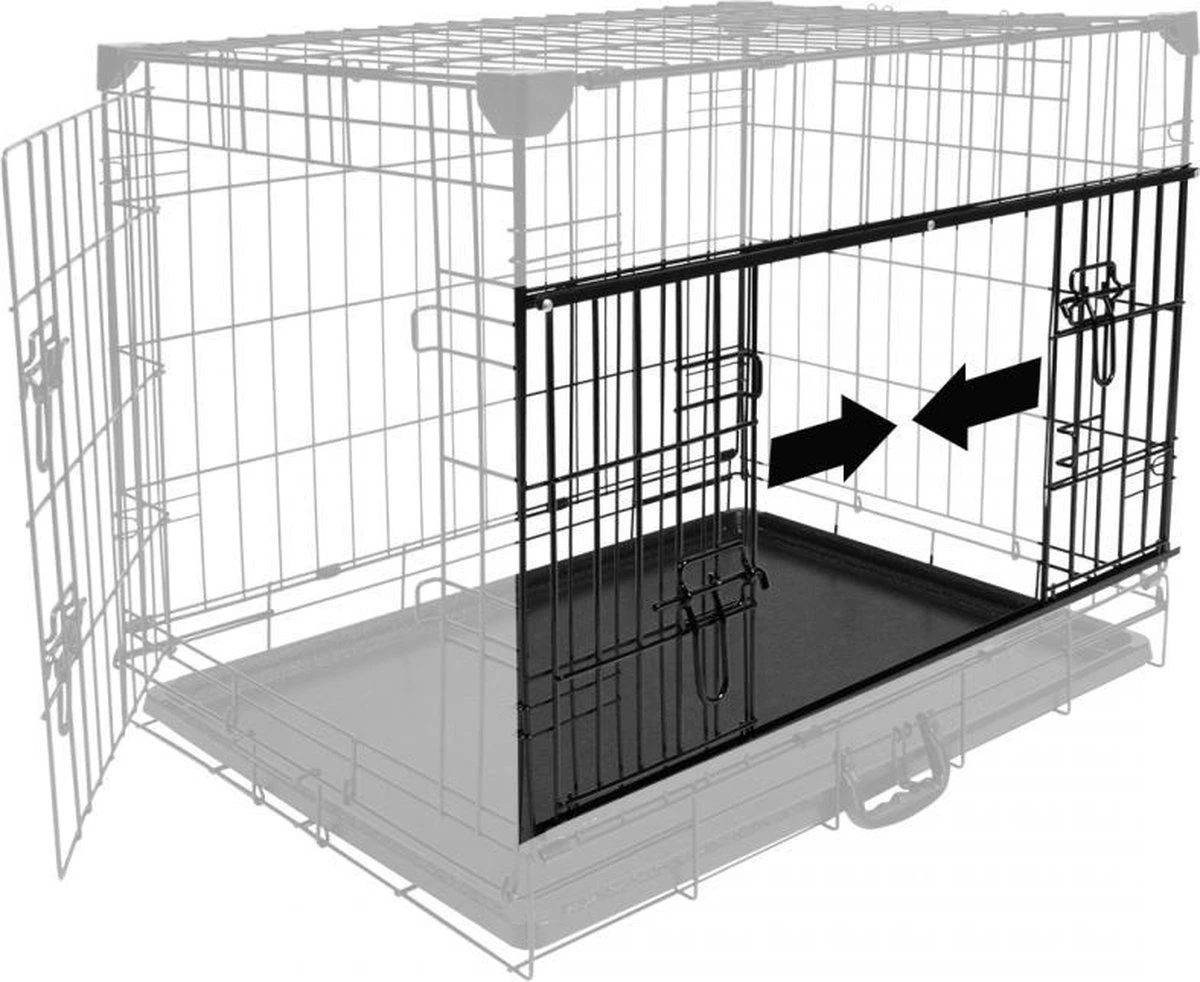 Duvo DRAADKOOI NINJA EDITION MET SCHUIFDEUR XXL 4 Duvo DRAADKOOI NINJA EDITION MET SCHUIFDEUR XXL - Afbeelding 4