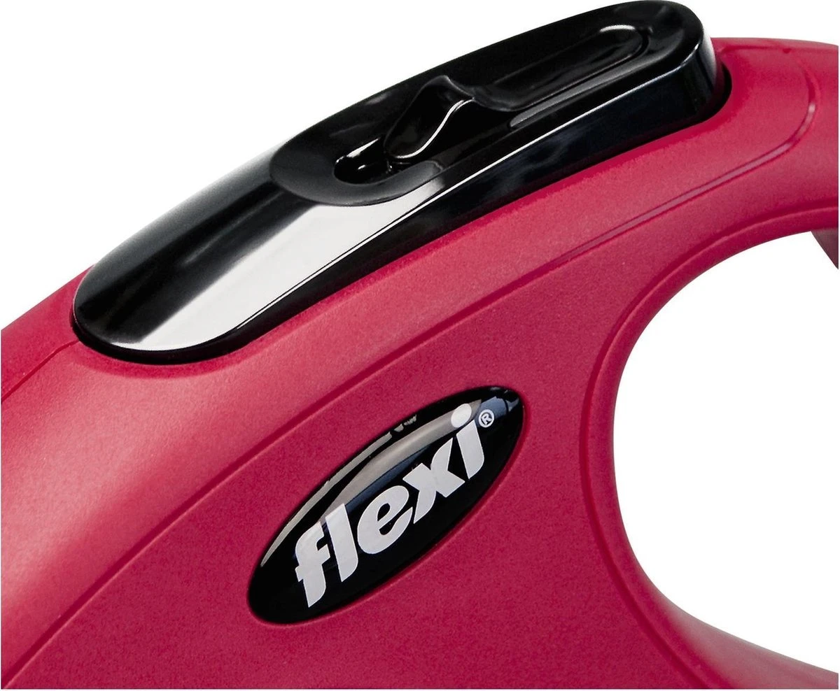 Flexi New Classic Koord - Hondenriem - Rood - S - 8 M - (<12 Kg) 2 Flexi New Classic Koord - Hondenriem - Rood - S - 8 M - (<12 Kg) - Afbeelding 2