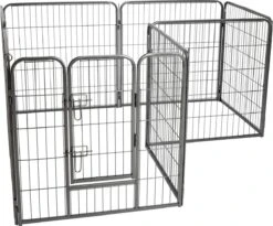 Merkloos Premium Puppyren - 80 Cm Hoog - 640 Cm Omtrek - Hondenren - Hondenhok - Grijs Hamerslag 9 Merkloos Premium Puppyren - 80 Cm Hoog - 640 Cm Omtrek - Hondenren - Hondenhok - Grijs Hamerslag -Dieren Product Winkel 1200x994 6