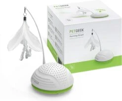 Petgeek Running Smart - Kattenspeeltjes Intelligentie - Kattenspeelgoed - Automatische Bewegingen - Kattenspeeltjes -Dieren Product Winkel 1200x997