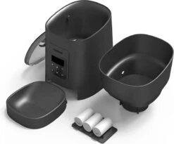 Pawzle Automatische Voerbak - Voerautomaat - Voederbak Kat & Hond - Stemrecorder - Zwart -Dieren Product Winkel 1200x998 4