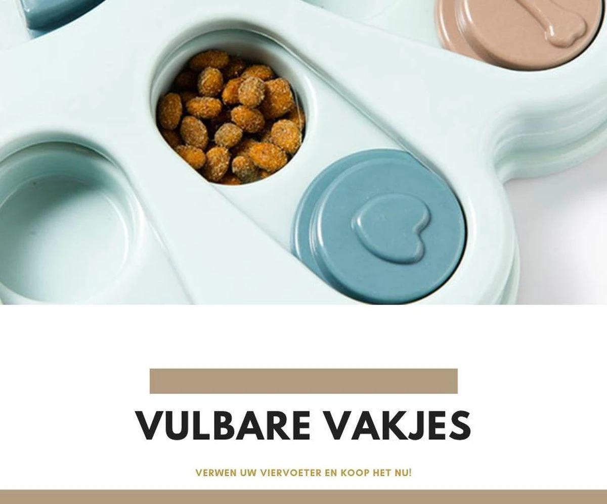 Joyha Honden Puzzel Met Gratis Hondenkam | Speelgoed | Speeltjes | Slow Feeder | Intelligentie | Denkspelletje | Puppyspeelgoed | Anti Schrokbak | Interactieve | Langzame Voerbak | Dog Puzzle | Hondenpuzzel 3 Joyha Honden Puzzel Met Gratis Hondenkam | Speelgoed | Speeltjes | Slow Feeder | Intelligentie | Denkspelletje | Puppyspeelgoed | Anti Schrokbak | Interactieve | Langzame Voerbak | Dog Puzzle | Hondenpuzzel - Afbeelding 3