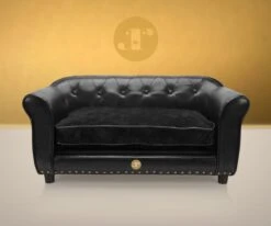 Luxe Hondensofa - ENJOYMENT - Zwart -Dieren Product Winkel 1200x999 5