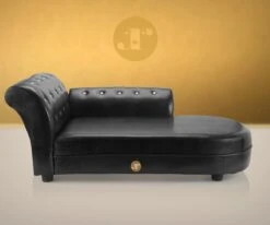 Roefie - Luxe Hondensofa CHIQUE - Zwart - Eco-leer -Dieren Product Winkel 1200x999 6