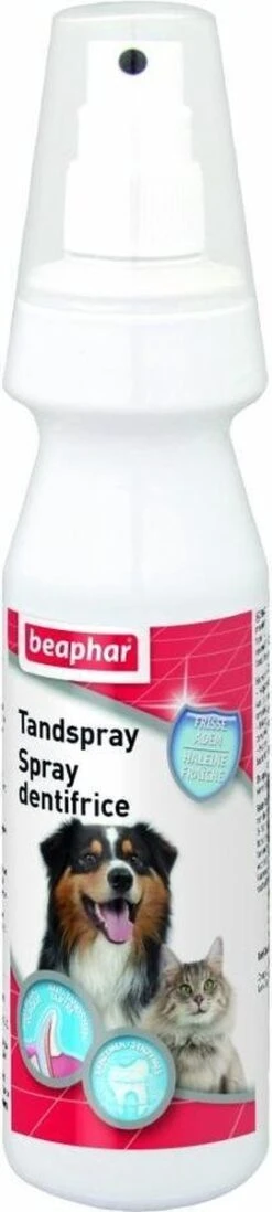 Beaphar Tandspray 150 Ml 10 Beaphar Tandspray 150 Ml -Dieren Product Winkel 270x1200 1