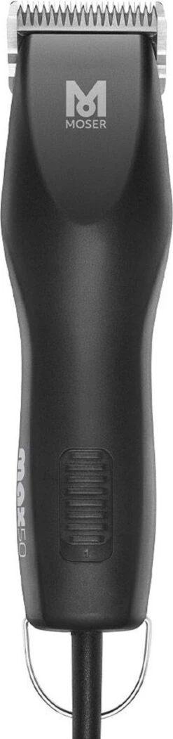 Hondentondeuse Moser Max 50 Zwart 1 Speed -Dieren Product Winkel 282x1200 1