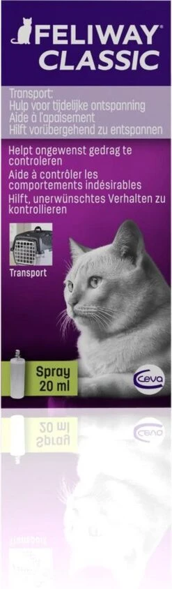 Feliway Spray - Kat - 20 Ml -Dieren Product Winkel 351x1200