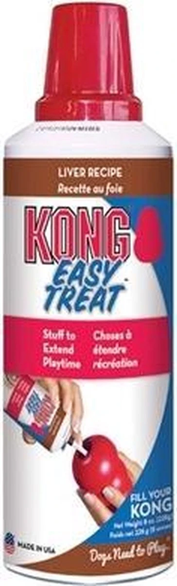 Kong Easy Treat Spuitbus Pindakaas 227 Gr 6 Kong Easy Treat Spuitbus Pindakaas 227 Gr - Afbeelding 6