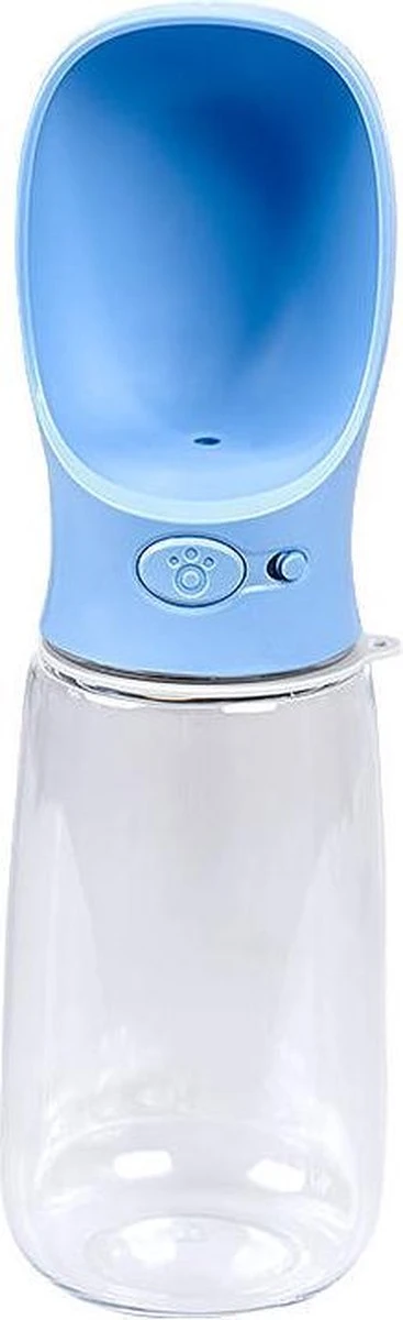 Merkloos Waterfles 550ml - Honden Fles Water - Honden Bidon - Honden Drinkfles - BLAUW 1 Merkloos Waterfles 550ml - Honden Fles Water - Honden Bidon - Honden Drinkfles - BLAUW