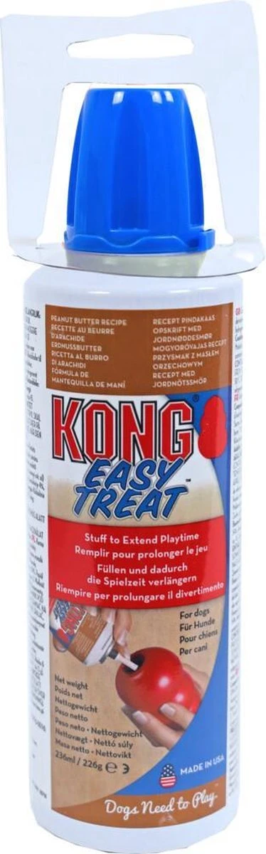 Kong Easy Treat Spuitbus Pindakaas 227 Gr 5 Kong Easy Treat Spuitbus Pindakaas 227 Gr - Afbeelding 5