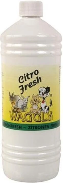 Waggly Citro Fresh Geurverwijderaar - 5 L -Dieren Product Winkel 415x1200