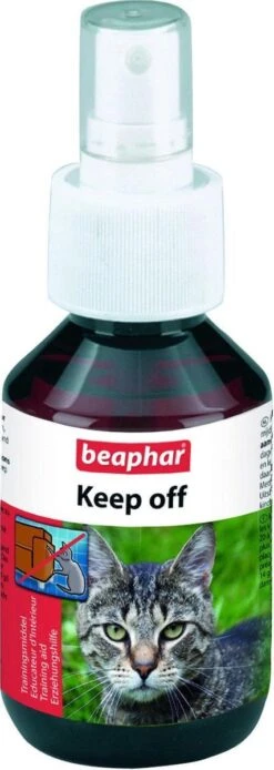 Beaphar Keep Off - Kat - 100 Ml -Dieren Product Winkel 427x1200