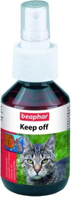 Beaphar Keep Off - Kat - 100 Ml -Dieren Product Winkel 437x1200