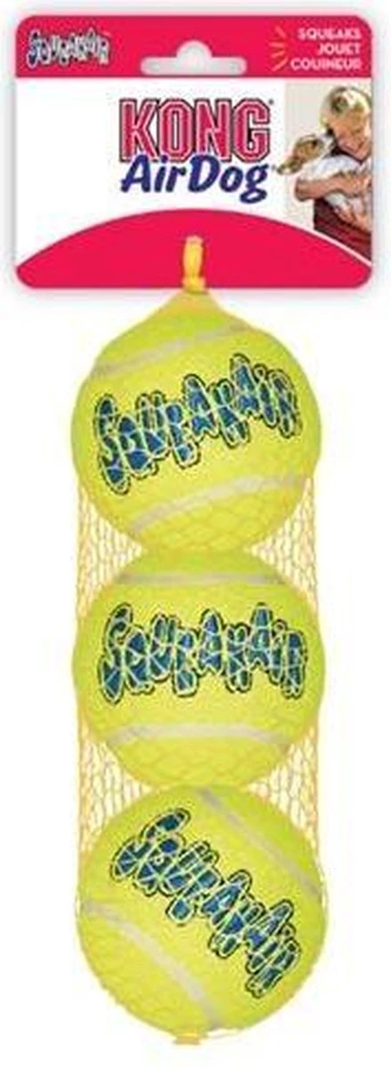Kong Air Squacker Tennisbal - Hondenspeelgoed - Geel - M - Ø7,1 Cm 5 Kong Air Squacker Tennisbal - Hondenspeelgoed - Geel - M - Ø7,1 Cm - Afbeelding 5