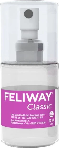 Feliway Spray - Kat - 20 Ml -Dieren Product Winkel 480x1200