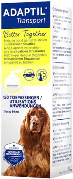 Adaptil Antistressmiddel - Transport Spray Hond - 20 Ml 19 Adaptil Antistressmiddel - Transport Spray Hond - 20 Ml -Dieren Product Winkel 493x1200 2
