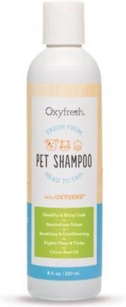 Oxyfresh Pets Hondenshampoo & Kattenshampoo - 237ml - Diervriendelijke Shampoo Voor Honden En Katten Zonder Irriterende Bestanddelen -Dieren Product Winkel 493x1200