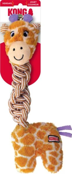 KONG Knots Twists – Hondenspeelgoed Met Touw – Kauwspeeltje – Flostouw – Exta Sterk – Met Pieper - Md/Lg -Dieren Product Winkel 500x1200 3