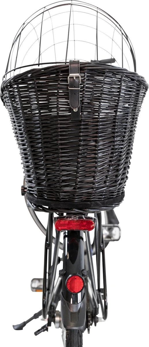 Trixie Fietsmand - Voor Bagagedrager -n35x49x55 Cm - Zwart 9 Trixie Fietsmand - Voor Bagagedrager -n35x49x55 Cm - Zwart - Afbeelding 9