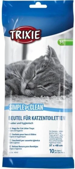 Trixie Kattenbakzak Simple'n'Clean L 10 Stuks 17 Trixie Kattenbakzak Simple'n'Clean L 10 Stuks -Dieren Product Winkel 537x1200