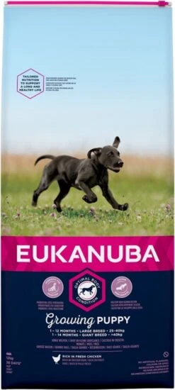 Eukanuba Dog Puppy & Junior - Grote Rassen - Kip - Droogvoer - 12 Kg 11 Eukanuba Dog Puppy & Junior - Grote Rassen - Kip - Droogvoer - 12 Kg -Dieren Product Winkel 539x1200 1