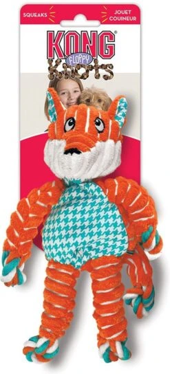 Kong Floppy Knots Vos 20,5x23,5x9 Cm -Dieren Product Winkel 545x1200 3