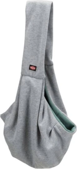 Trixie Junior Hondentas Buikdrager Lichtgrijs / Mintgroen - 60X22X20 CM -Dieren Product Winkel 552x1200 1
