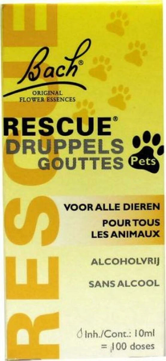 Bach Rescue Remedy Pets Druppels - Dieren Antistressmiddel - 10 Ml 3 Bach Rescue Remedy Pets Druppels - Dieren Antistressmiddel - 10 Ml - Afbeelding 3