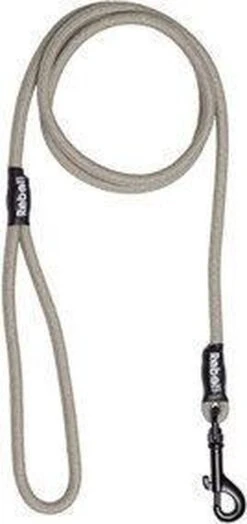 Rebel Petz - Sterke Gevlochten Hondenlijn Van Touw - Kleur: Zwart, Maat: Large -Dieren Product Winkel 566x1200