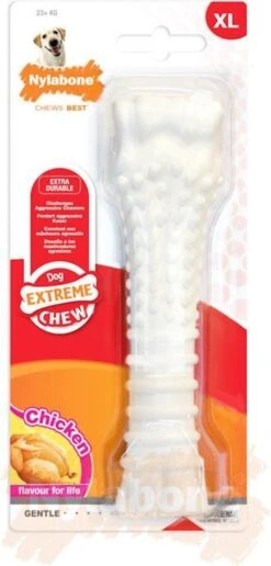 Nylabone Harde Bijters Kluif - Kip - Voor Honden Tot 15 Kg 20 Nylabone Harde Bijters Kluif - Kip - Voor Honden Tot 15 Kg -Dieren Product Winkel 574x1200