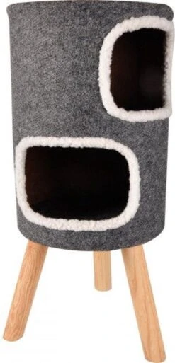 Zooselect - Krabton Nordic Home Dubbel - Grijs - 39.5x40x77cm