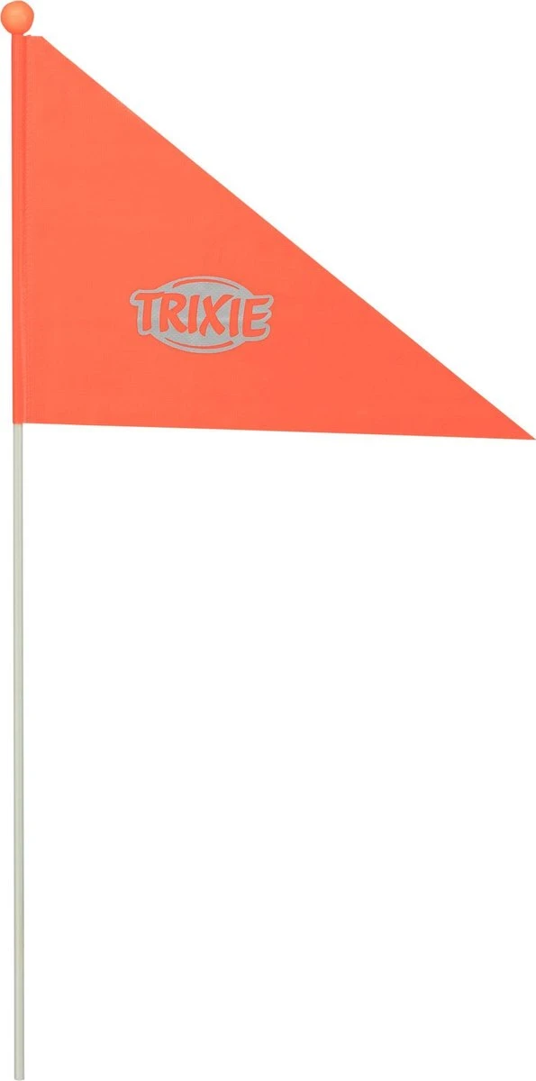 Trixie Hondenfietskar Zwart / Rood - 75X63X68 CM 2 Trixie Hondenfietskar Zwart / Rood - 75X63X68 CM - Afbeelding 2