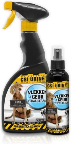 CSI Urine Vlek En Geurspray Puppy En Hond 500 Ml -Dieren Product Winkel 595x1200