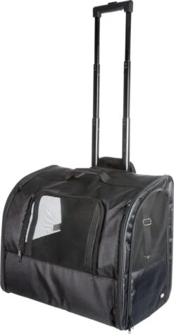 Trixie Reismand Trolley Elegance Zwart - 45X31X41 CM -Dieren Product Winkel 625x1200 7