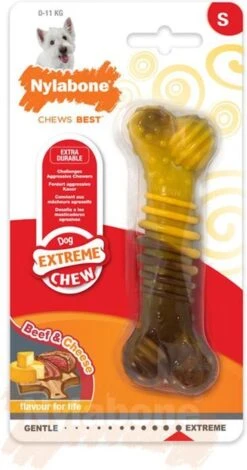 Nylabone Extreme Kauwbot Textuur Met Rund- En Kaassmaak -Dieren Product Winkel 630x1200 4