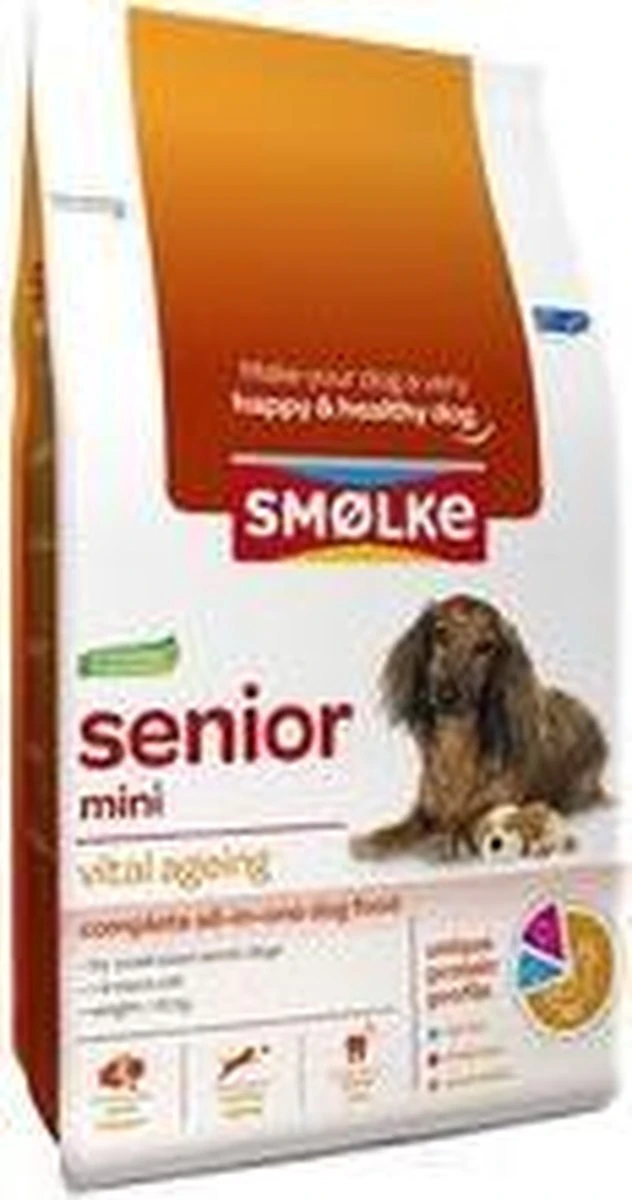 Smolke Senior Mini - Kip - Hondenvoer - 3 Kg 19 Smolke Senior Mini - Kip - Hondenvoer - 3 Kg - Afbeelding 19