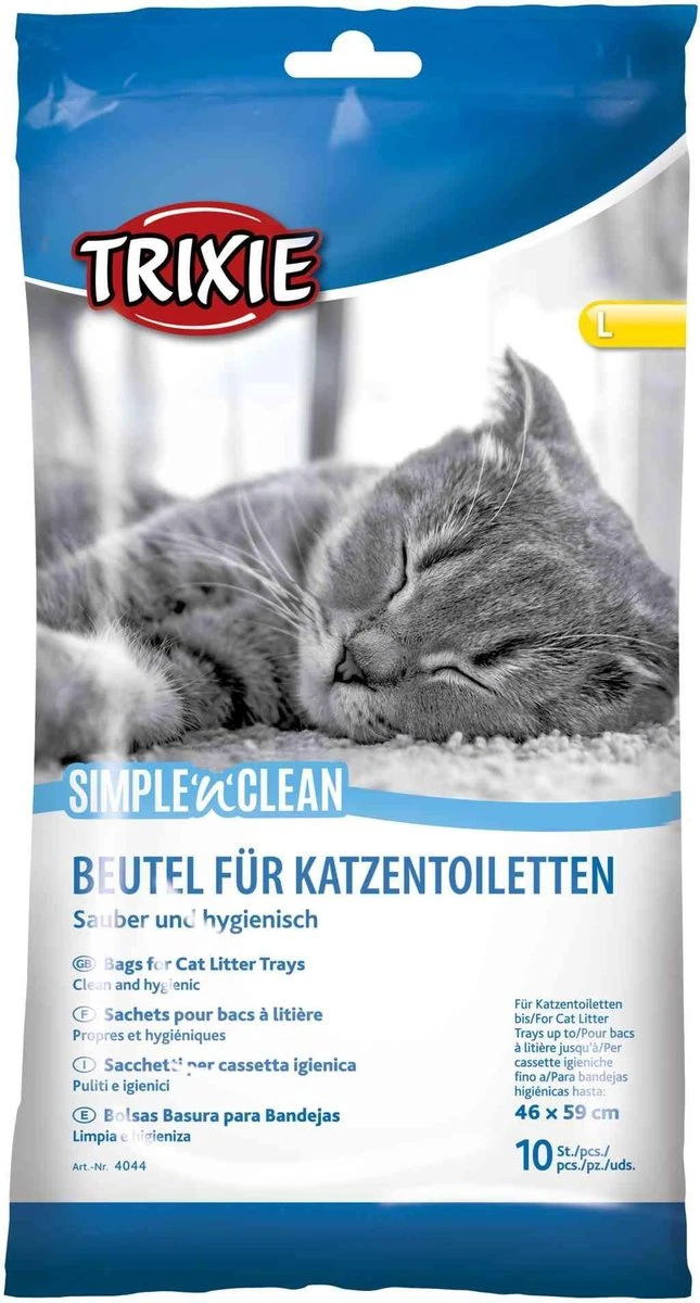 Trixie Kattenbakzak Simple'n'Clean L 10 Stuks 6 Trixie Kattenbakzak Simple'n'Clean L 10 Stuks - Afbeelding 6