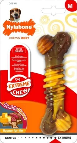 Nylabone Extreme Kauwbot Textuur Met Rund- En Kaassmaak -Dieren Product Winkel 649x1200 6