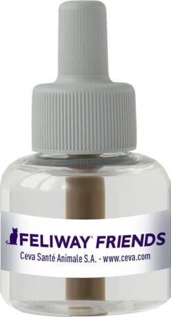 Feliway Friends - Navulling - 1 X 48 Ml - Anti-conflict Voor Katten -Dieren Product Winkel 650x1200