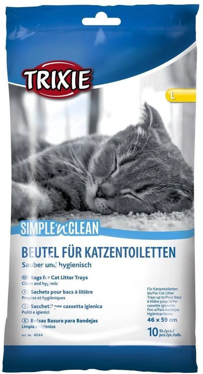Trixie Kattenbakzak Simple'n'Clean L 10 Stuks 5 Trixie Kattenbakzak Simple'n'Clean L 10 Stuks - Afbeelding 5