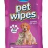 DEEPFRESH Pet Wipes - 30 Stuks - Verzorgingsdoekjes Voor De Vacht - Verreikt Met Aloë Vera Extract Vochtige Dierendoekjes - Vochtige Doekjes Hond - Kat