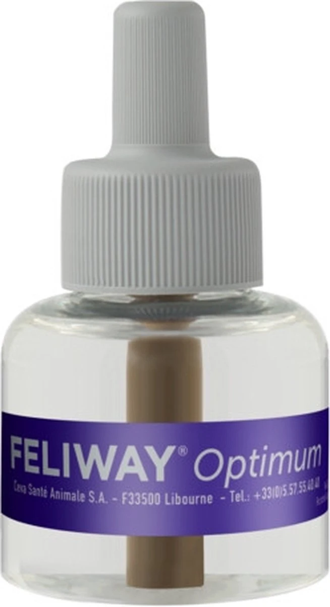 Feliway Optimum - Navulling - Flacon 48ml - Anti-stress Kat 5 Feliway Optimum - Navulling - Flacon 48ml - Anti-stress Kat - Afbeelding 5
