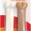 Nylabone Dura Chew Twin Pack Bacon & Chicken Bone Wolf