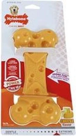 Nylabone Extreme Kauwbot Met Kaassmaak - Voor De Krachtigste Kauwers - Vulbaar Met Smeersels Zoals Pindakaas - XS/M/L - Large -Dieren Product Winkel 675x1200 16
