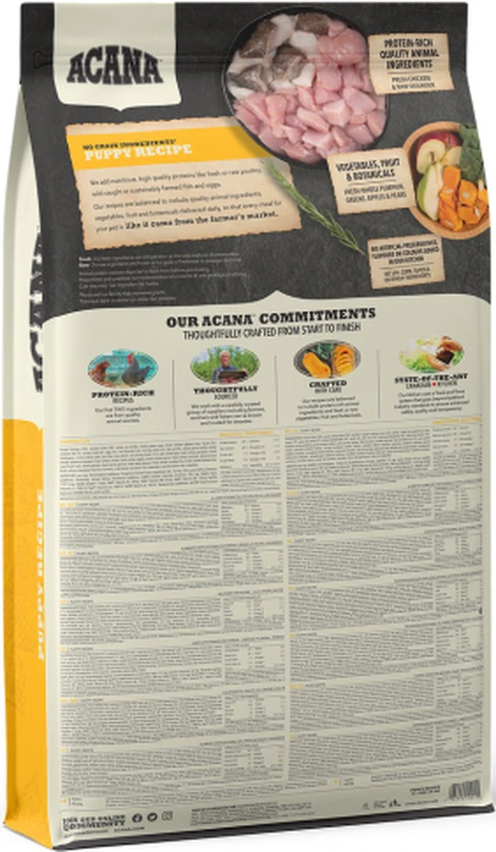 Acana Heritage Puppy Junior 8 Acana Heritage Puppy Junior - Afbeelding 8